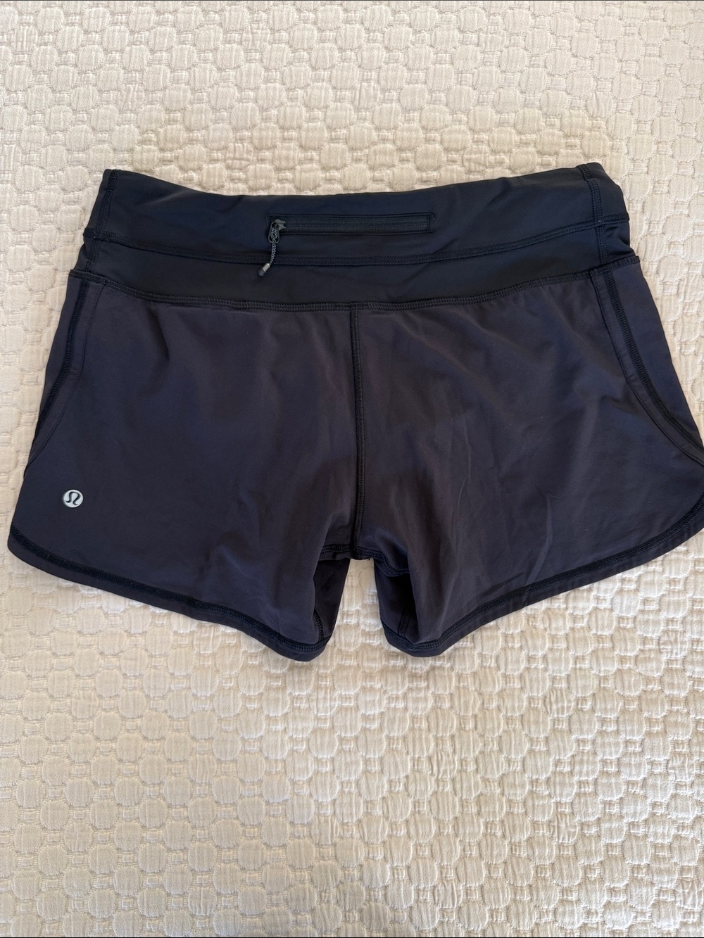 Lululemon Black Groovy Run Shorts Size 6